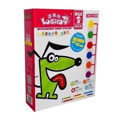 逻辑狗3-4/5-6/7岁幼儿园启蒙思维训练玩具微瑕疵