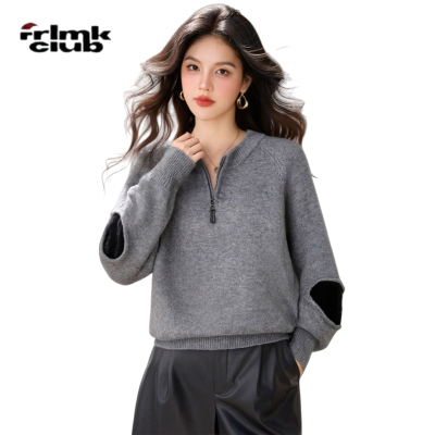 ���ڲ�����FRLMK����֯ë���ﶬ��ů�����¿���Ŵ�������´���� 89Ԫ