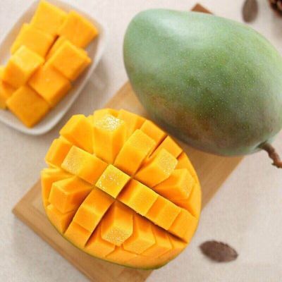 【超甜】凯特芒果攀枝花彩虹芒凯特芒当季芒果批发特凯特整箱批发
