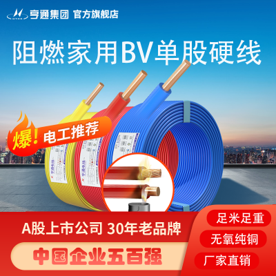 ڲͨƷȼBV1.5/2.5/4/6ƽͭװͭ100 156Ԫ