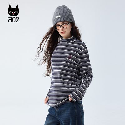 ���ڲ�����A02���ɸ���Ӻ�ů����T��Ů2025�¿�����ƴ�������¶�װ 165Ԫ