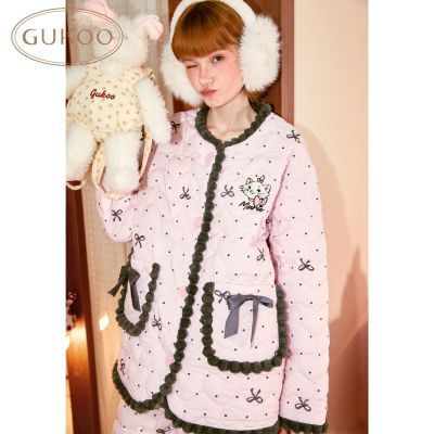 ���ڲ�����Gukoo/���Ƕ����¿�Ůʿ˯����װ����è�������޼Ӻ�Ӽҷ����⴩ 329.9Ԫ