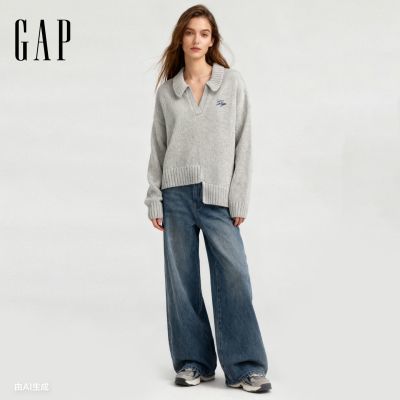 ���ڲ�����GapŮװ2025�����¿�logo����V������ɳ�����֯������843750 199Ԫ