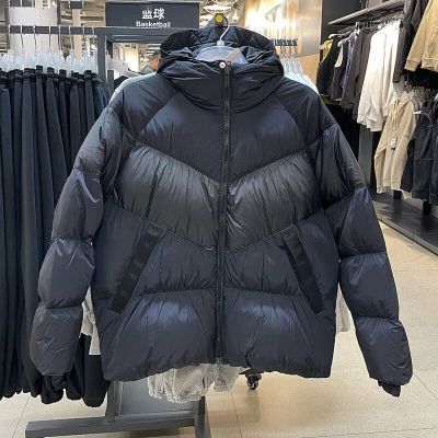 NIKE耐克男子秋冬新款运动休闲舒适保暖连帽面包羽绒服IB2961-010