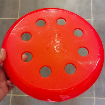 【1个】八孔凳面凳子面平底扣款上钉款29面铁架子园凳面圆凳