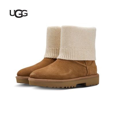 ���ڲ�����UGG  Classic  Novelty  ţ����� �ٴ����ʶ�Ͳ�ж���ѥŮ����ɫ 1229Ԫ