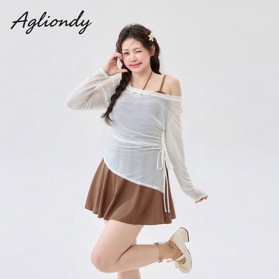 ���ڲ�����Agliondy����Ӿ��Ů΢����������Ȫ����2025�¿���mm���ݾ���Ӿ�� 168Ԫ