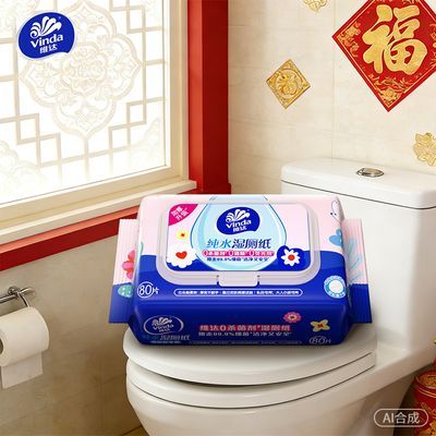 ���ڲ������������ά��ʪ��ֽ������ˮ��Ͱ���ͥ80Ƭװ���辭�����ר�� 89.9Ԫ