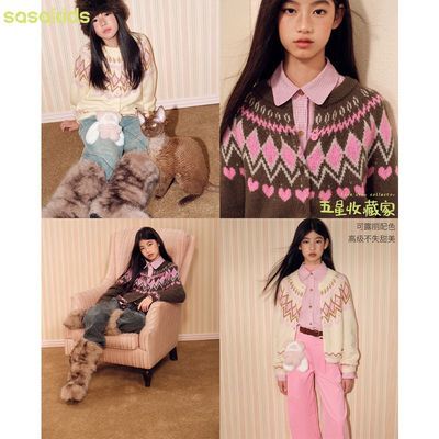 ���ڲ�����SASAKIDSŮͯװ�ﶬ�¿����ƴɫ�Ѷ���ë�¿�����ϵ������������ 218Ԫ