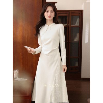 ���ڲ�����¹���ϡ���Լ��ʽ����ɫ����ʽ����ȹŮ2025�ﶬ�¿�߼����ʳ�ȹ��15���ڷ����� 211.1Ԫ