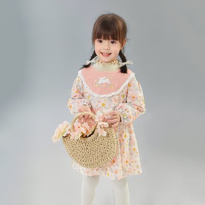 ���ڲ�����������ƴ��ײɫ����ɯӤ��Ůͯ����ȹ25����ͯ��ůʱ�������黨ȹ 185Ԫ