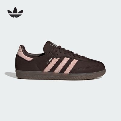 ���ڲ�����[adidas]���ϴ�˹��Ҷ�ݴ�����TͷЬŮSAMBA OG��ѵ�˶���Ь IH9166 534.2Ԫ