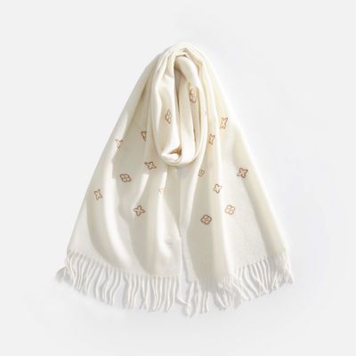 ���ڲ�������100%��ë���ﶬ�¿�ʱ�и߼�Χ����ϸ�廨��ů����Χ��Ů 128Ԫ