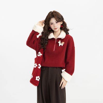 ���ڲ�����DaYuanSAD�ż�Բ�۷��ռ�ë����֯��Ů�ﶬ����ͷ��ɫë��#M29052��15���ڷ����� 159Ԫ