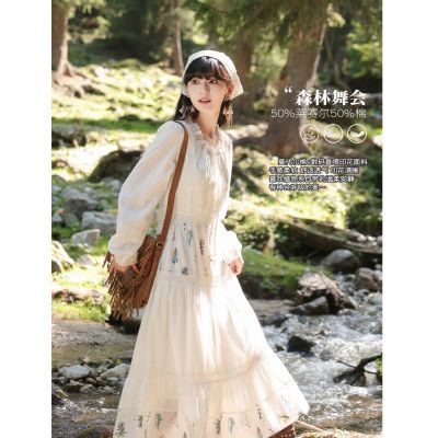 ���ڲ�����[С����] ɭ�����~��˿������ȹŮ����ƴ��ӡ�����������ʽ��ȹ 263Ԫ