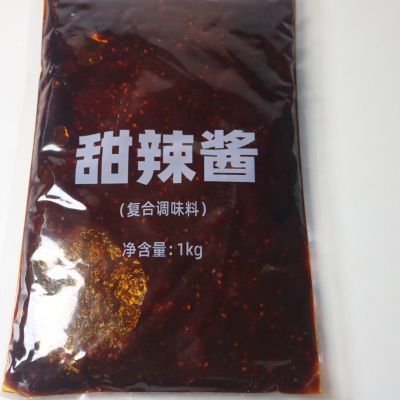米村的同款香辣鱿鱼商用 鱿鱼酱 甜辣酱1kg