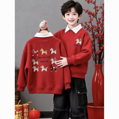 ���ڲ�������ͯ���޺�ɫ�����������ﶬ�¿��ͯ�������������д�ͯPOLO�� 45.4Ԫ