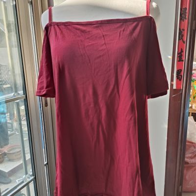 一字平肩不规则漏肩背心吊带半棉全新尾货特价