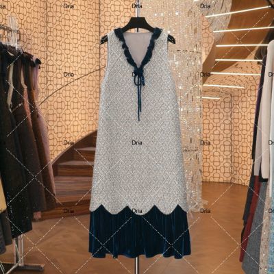 【青森专属】RJ店轻奢设计师女装优雅气质连衣裙SZ7355【15天内发货】