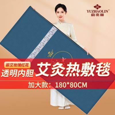 俞兆林热敷包理疗艾灸毯电加热艾草垫整晚热敷艾绒毯全身家用褥子