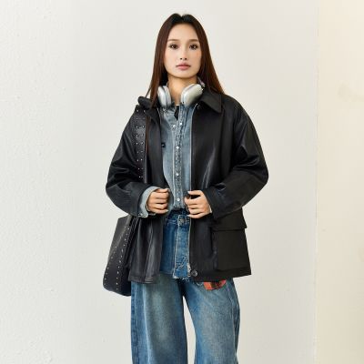 ���ڲ���������ݼ�ԼƤ��Ůװ2026�����¿����ид�ɫ�ٴ����� 698.99Ԫ