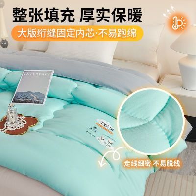 被子冬被加厚保暖棉被冬季大纤维被厚款冬天大厚被10斤被芯秋冬优惠商品图片
