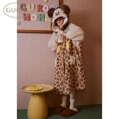 ���ڲ�����Gukoo/����˯��Ů����ë�ޱ�ů�¿��ʿ�������¿�Ҿӷ�˯��D 230.1Ԫ