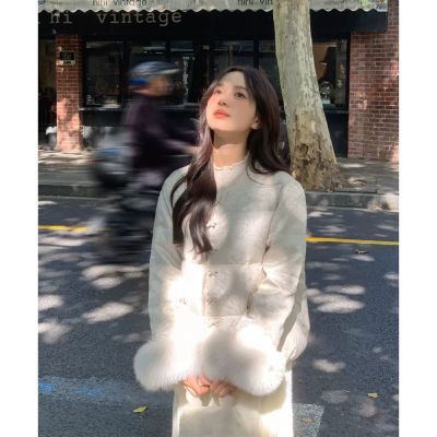 ���ڲ�����[С����] ��̴~����ʽ90��Ѽ�����޷�Ů�ﶬ�����ë��ů�Ứ���� 593Ԫ