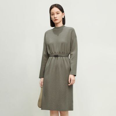 ���ڲ�����IHIMI/���ס�����켫�����Ŵ��֯ȹ��2026���¿�Ů����ȹ 166Ԫ