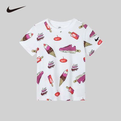 ���ڲ�����[NIKE] �Ϳ���ͯ���޶���T��2025�ļ��¿���ӡͯȤӡ����ͯ���� 99Ԫ
