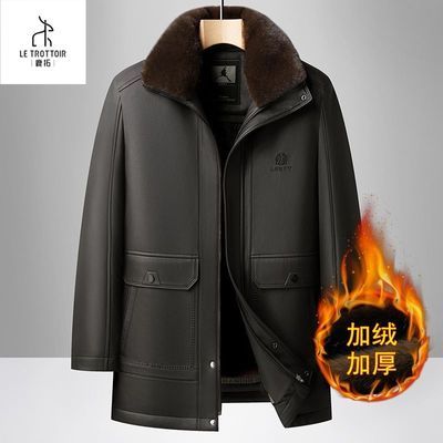 ���ڲ�����LE TROTTOIR 2025�����ְ�Ƥ������Ƥëһ����޼Ӻ�үү�ﶬ���� 135Ԫ