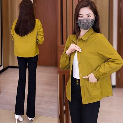 2026春装新款时尚衬衣薄款外套女休闲百搭宽松减龄长袖衬衫上衣女