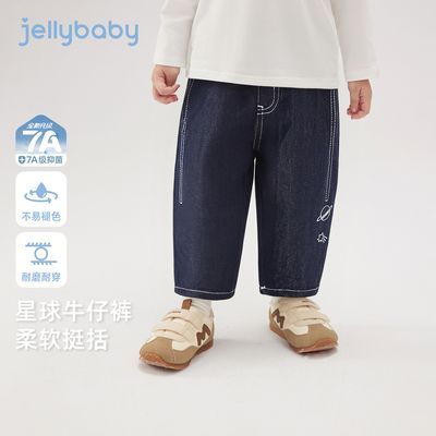 ���ڲ�����[JELLYBABY] ��ͯţ�п㴺���ͯ��������ɫ��ĥ�����¿��к����п� 59.9Ԫ