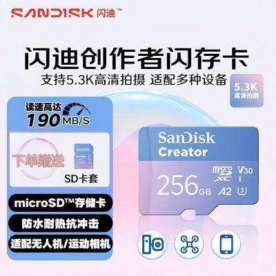 ���� ������TF�������濨 256G ��Pocket3���濨 �˶����SD�ڴ濨 229Ԫ