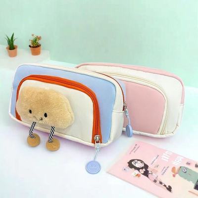 新款原创美式高颜值小学初高中笔袋ins小众大容量铅笔学生文具盒