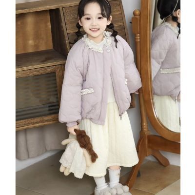女童棉服秋冬2026新款洋气童装外套休闲棉外套儿童棉衣冬装