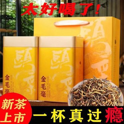 金毛毫2025新茶正宗英红九号英德红茶1959浓香型罐装礼盒年货送礼