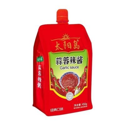 【太阳岛】蒜蓉辣酱500g东北大酱正宗烧烤冷面专用拌面炒菜家用大包装