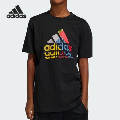 ���ڲ�����Adidas/���ϴ�˹ �ļ���ͯLOGOͼ��͸��Բ�����ж���T��IB9136 78.9Ԫ