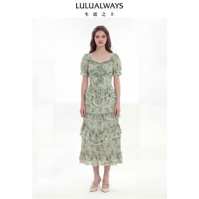 ���ڲ�����LULUALWAYS�Ұ�¶¶26�ļ��¿ʽ��԰���·絰��ȹѩ������ȹ 999Ԫ