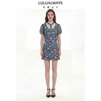 ���ڲ�����LULUALWAYS�Ұ�¶¶26�ļ��¿�����ż������ɫ�����Ứ����Ů 529Ԫ