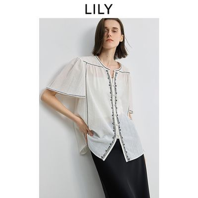 ���ڲ�����LILY�Ŀ�Ůװ��ʽ����Բ��ײɫ�廨�����װ�ɫ����������� 241.65Ԫ