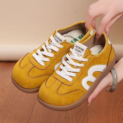 复古德训2026新款春秋季运动鞋软底板鞋休闲百搭学生超软多巴胺