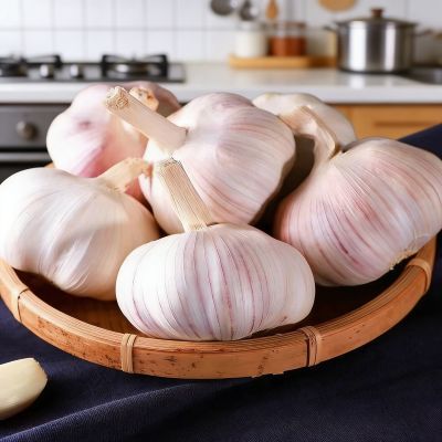 批发 【精选大蒜】农家新干蒜紫白皮大蒜头干蒜种子蒜头可种地