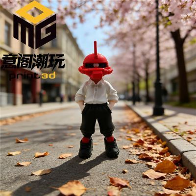 赤色彗星红色扎古春季穿搭换装系列3D打印模型手办