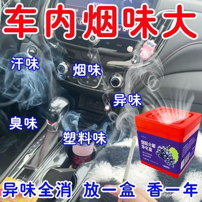 汽车除异味车内除臭除烟味杀菌空气清新车用强力除味持久净化神器优惠商品图片
