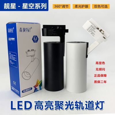 靓星照明led轨道灯服装店靓星轨道灯商用超亮节能店铺聚光导轨灯