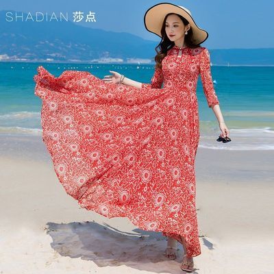 ���ڲ�������ɫ����ʽ������������ȹ����Ů2023�¿�ѩ�ĳ�ȹ��ں���ɳ̲ȹ 283Ԫ