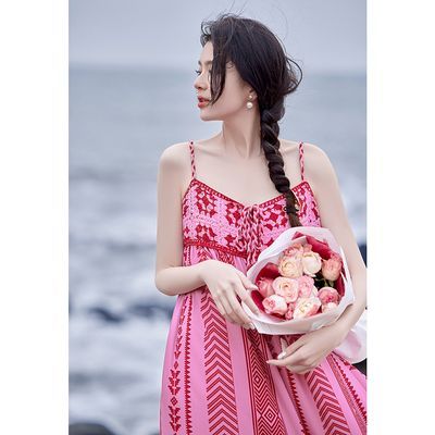 ���ڲ��������ضȼٷ�����ȹ2026�����¿�Ůװʱ��ӡ��ƴ�Ӵ�ڵ�����ȹ 199Ԫ