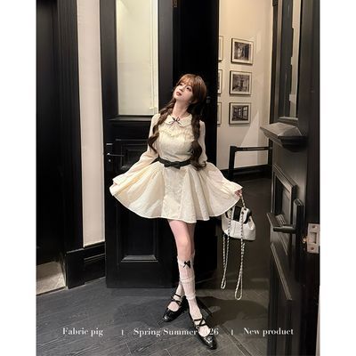 ���ڲ�����֯���� �¹�ײ� ��ʽ�����Ӱ�ɫ����ȹŮ�����������ʼ����ж�ȹ��15���ڷ����� 149Ԫ